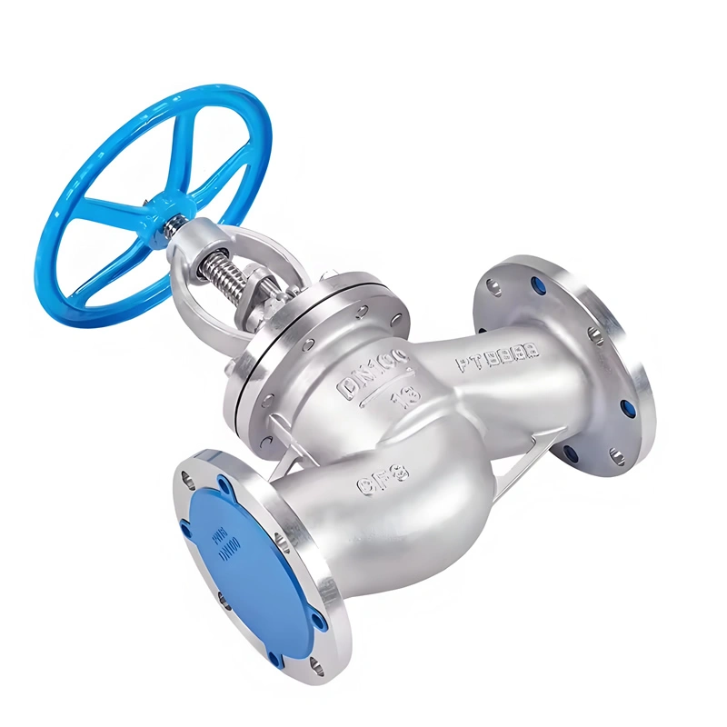 High Temperature High Pressure Resistance Manual Valve Stainless Steel Flange Globe Valve