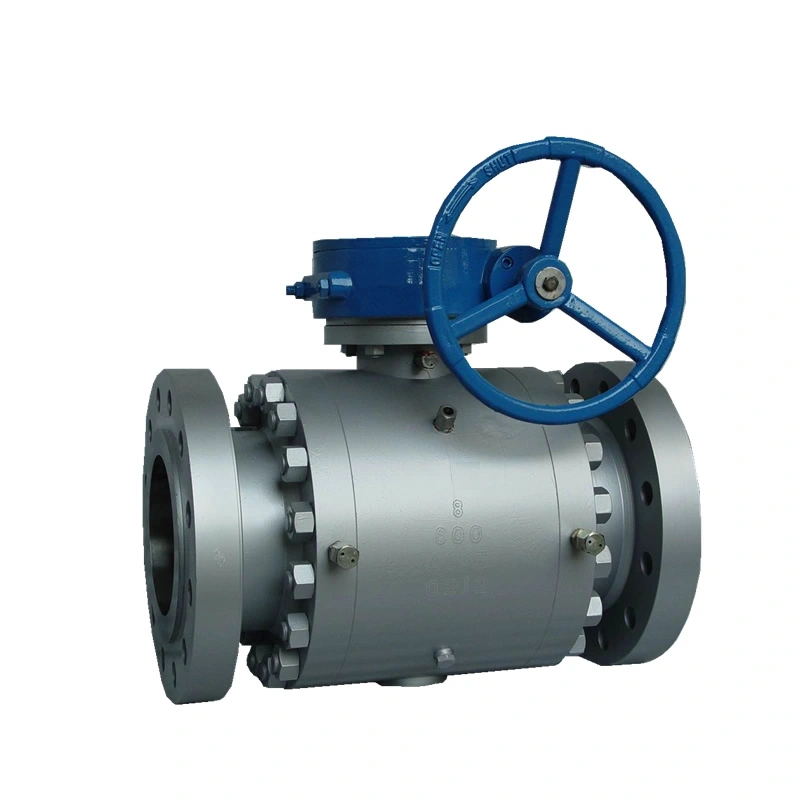 Manual Trunnion Mounted Ball Valve Class 150~Class 2500 PN16-PN160 JIS 10K-20K