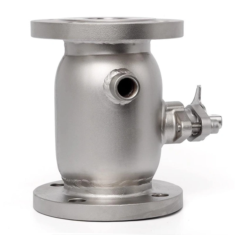 PN16 Thermal Insulation Jacketed Ball Valve Steam Stainless Steel Flange Ball Valve