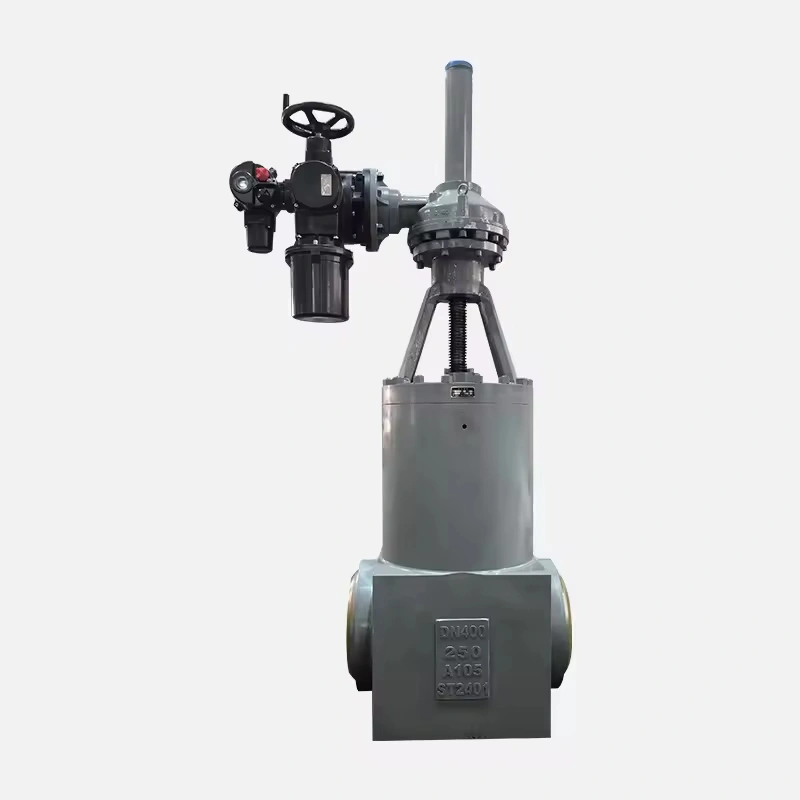 Self Sealing Integral Free Forging Power Station Gate Valve High-Temperature and High-Pressure Large-Diameter Forged Gate Valve
