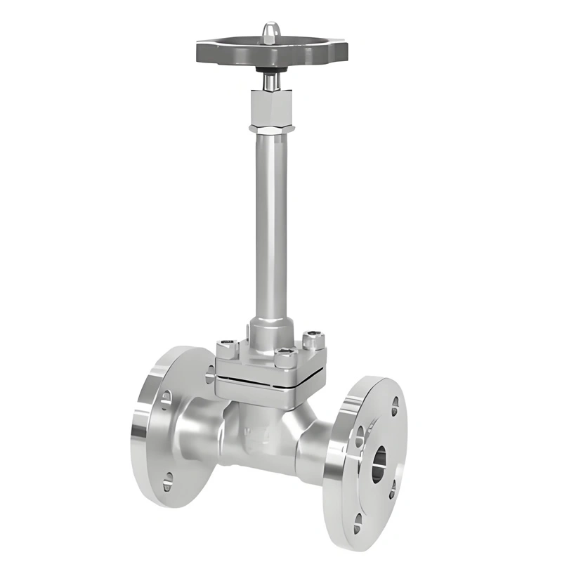 Stainless Steel High-Pressure Cryogenic LNG LOX Petrochemical Application Globe Valve