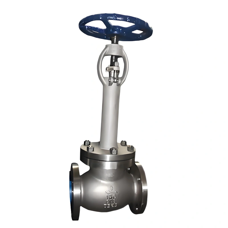 Stainless Steel High Pressure Cryogenic LNG LOX Petrochemical Globe Valve 