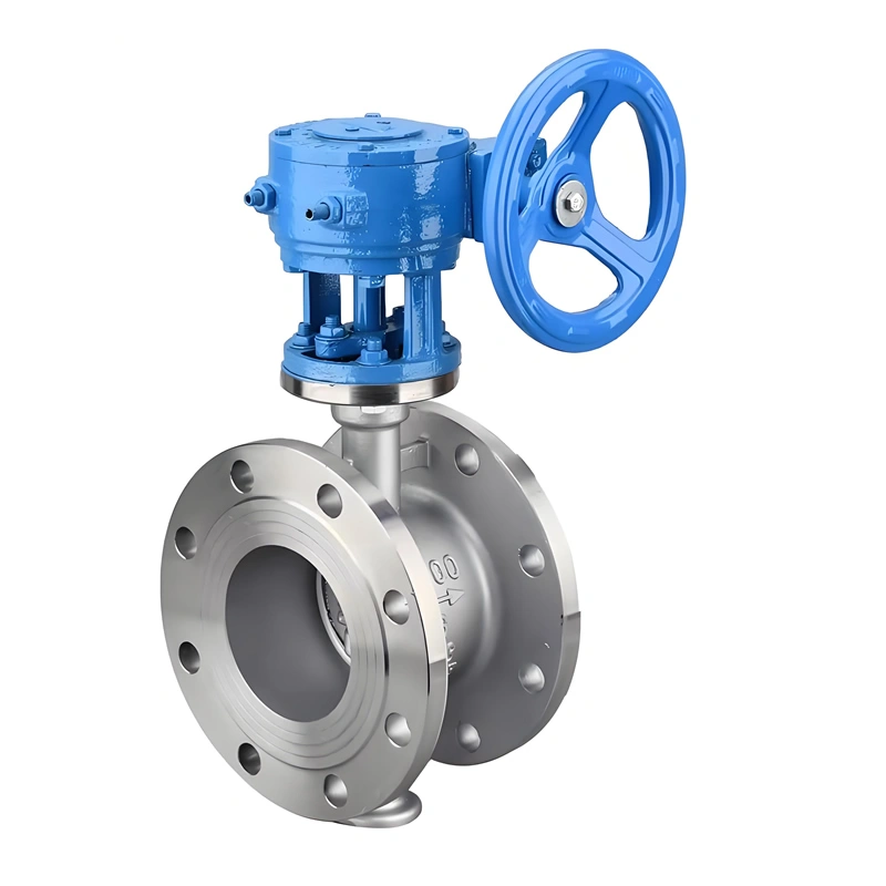 Stainless Steel High-Temperature and Pressure Resistant Multi-Level Metal Hard Sealing Butterfly Valve