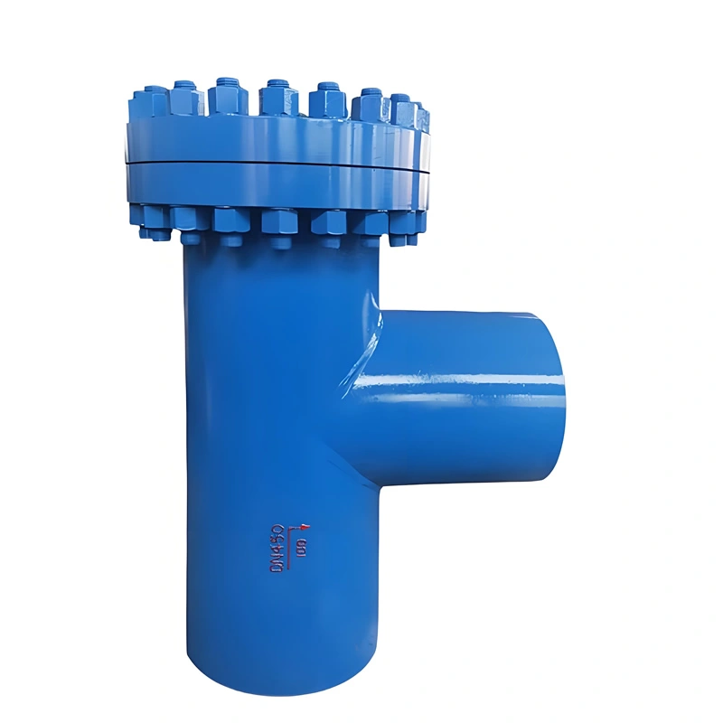 Steel Fabricated Buttwelded Ends T Type Strainer Tee Strainer