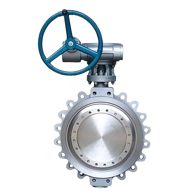 Wafer Lug Type Triple Eccentric Full Stainless Steel/Carbon Steel Butterfly Valve