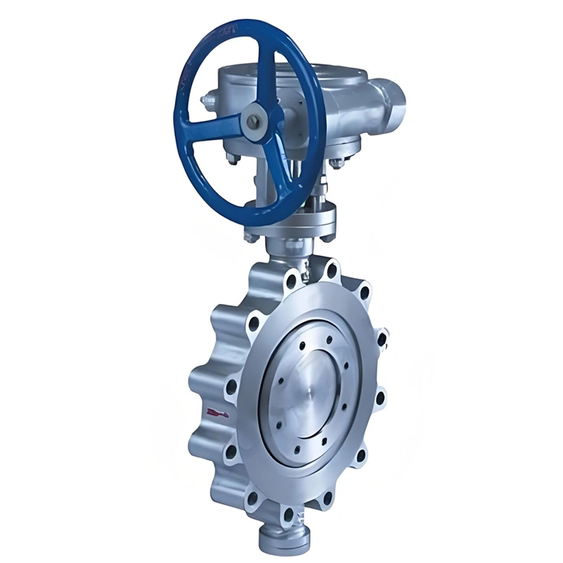 Wafer Lug Type Triple Eccentric Full Stainless Steel/Carbon Steel Butterfly Valve
